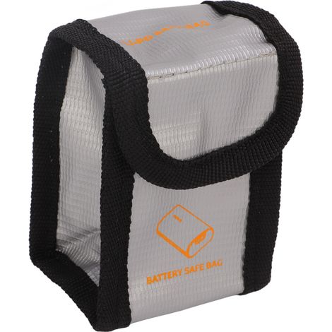 Sac de sécurité pour batterie, portable, antidéflagrant et ignifugé, pour lunettes DJI FPV. Installation de la batterie : 1 batterie. (1/5)