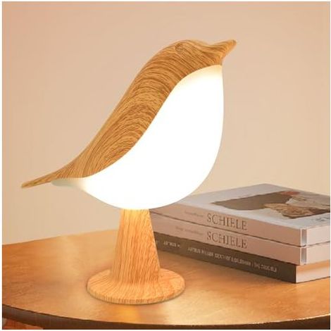 Touch-Nachttischlampe, wiederaufladbare Tischlampe mit 3 Dimmstufen (3000–6000 K, 1800 mAh), kabellos, ideal für Schlafzimmer oder Büro – Geschenkidee (1/5)