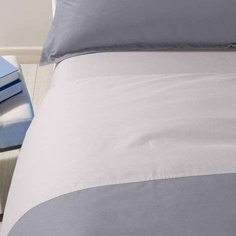 Parure de lit 4 pièces en 100% coton Housse Couette Douce et Elégante, Lavable et Facile d’Entretien Housse de Couette 200x200 et Autres Tailles (1/5)
