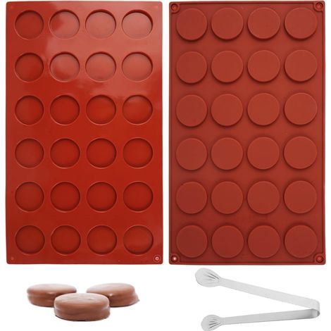 Set di 2 stampi in silicone a forma di cuore, stampi da cucina antiaderenti a forma di cuore, stampi in silicone a forma di cuore, stampo in silicone a forma di cuore per realizzare torte, caramelle,  (1/5)