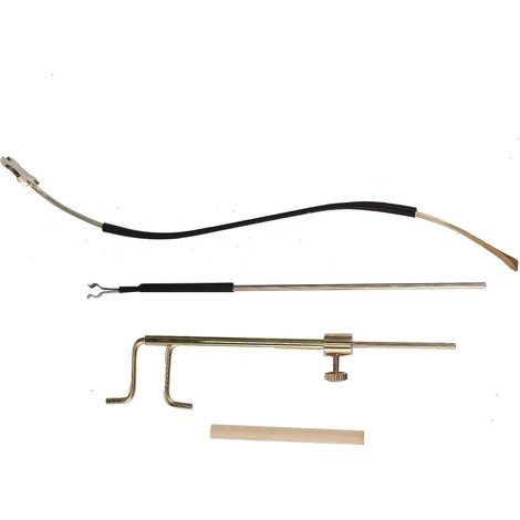 Kit d'outils de luthier pour violon en laiton, comprenant un ensemble d'outils pour âme de violon, un outil d'installation d'âme et des outils de réparation pour la fabrication de violons. (1/5)