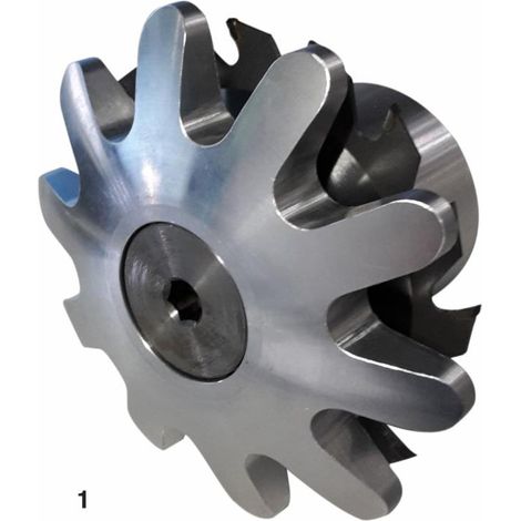 Disco spollonatore e reciprocatore universale di ricambio per decespugliatore Ø esterno 100mm e 16 denti
