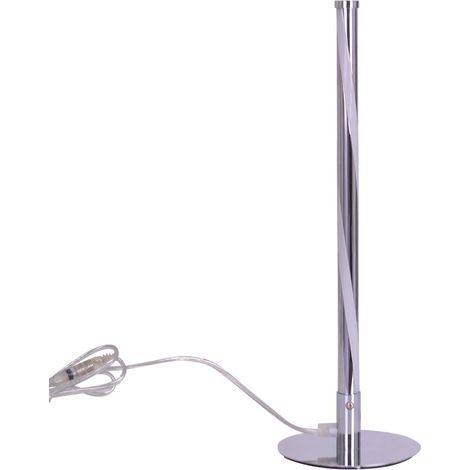 Lampe à poser LED Design Twist 40cm en Métal et Acrylique avec Variateur Tactile 3 Niveaux - PANGIVO (1/5)