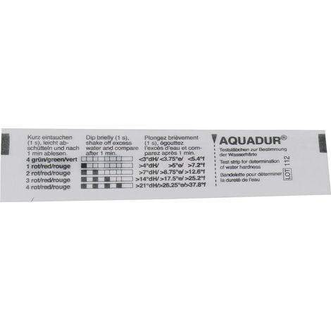 Delonghi - test durete de l'eau ec2000 - 5532110300