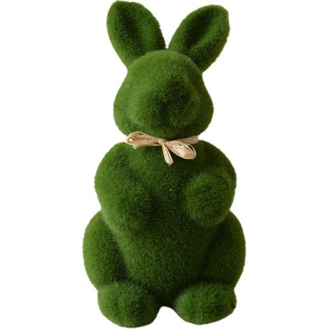 Lapin De Pâques En Mousse - Décoration Intérieure Pour Salon Chambre Et Bureau - Taille S Ou L - 1 Pièce