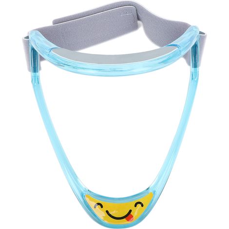 Orthèse correctrice de Posture du cou pour enfants, prévention des bosses, soutien du col Cervical, inclinaison bleue (1/5)