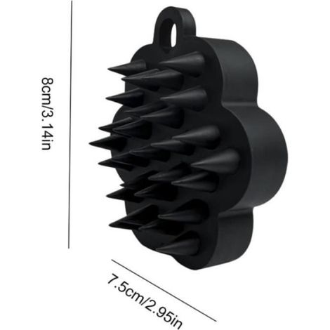 Épurateur De Cheveux - En Silicone Réutilisable - Pour Massage Cuire Chevelu Et Création De Mousse - 1 Pièce (1/4)