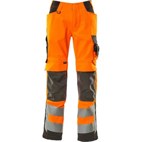 Pantalon de travail Mascot safe supreme haute visibilité ergonomique