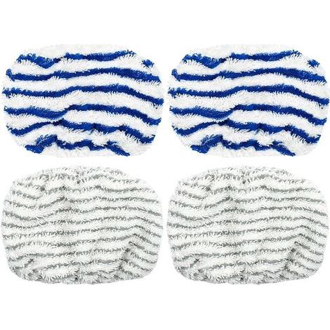 4-Piece Set Applicable to Rowenta Clean and Steam Accessories for Rowenta Clean & Steam ZR005801/RY7/RY8, Accessories for Steam Machines, Steam Cleaner Accessories, Washable Pads (1/5)