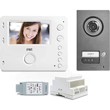 Kit Videocitofono con Monitor vivavoce urmet 1722/83 nuovo articolo 1722/93