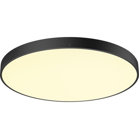 Plafonnier MEDO® PRO 90 intérieur rond noir LED 74W IP 50 IK02 UGR 19 - SLV - 1007312