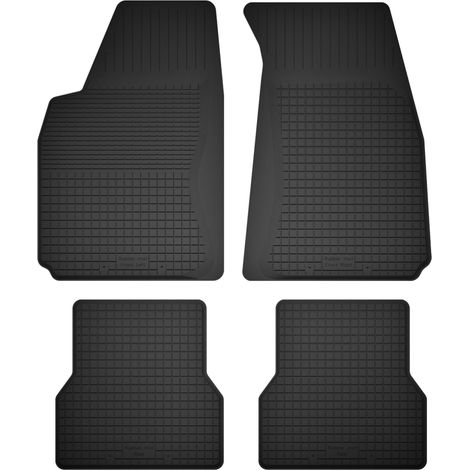 Tapis de voiture en caoutchouc, lot de 4, universels pour : Audi A6 C5 avant, break, berline, quattro, allroad (1997-2005)