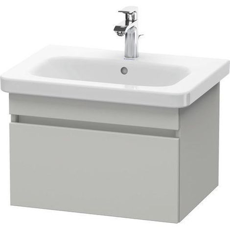 Sous-vasque pour lavabo DURASTYLE 448x580x398mm chêne noir / blanc mat