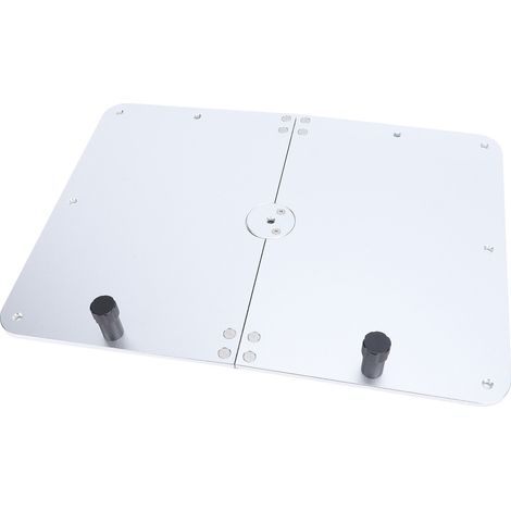 Plateau pour trépied d'ordinateur portable, plateforme multifonction portable et pliable en alliage d'aluminium CNC, compatible avec trépieds et projecteurs. (1/5)