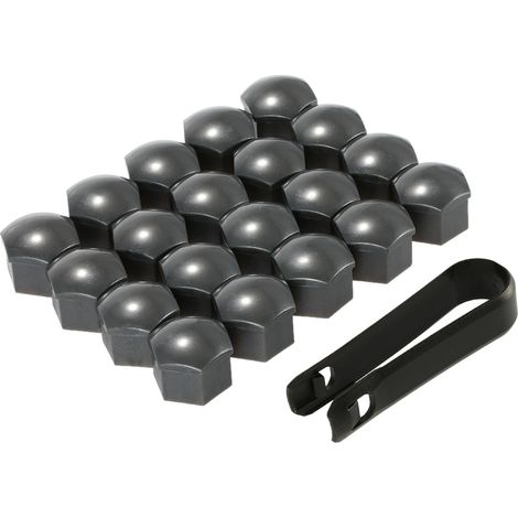 GARRYFIZH Lot de 20 extracteurs de capuchons de boulons de roue de voiture 17 mm pour Volkswagen et Audi (1/5)