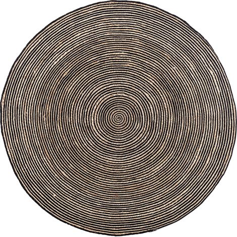 Tapis classique en coton beige douceur et élégance intemporelle - Beige naturel doux et lumineux (1/4)