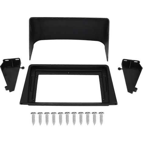 Kit de garniture intérieure ABS pour tableau de bord et cadre de navigation, remplacement pour Mitsubishi Pajero Mont (1/4)