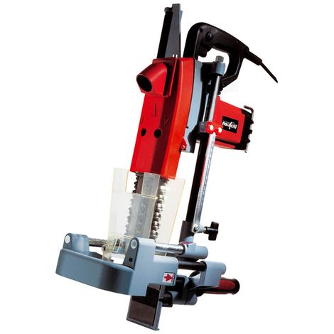 Mafell mortaiseuse à chaîne SKS 130 dans un coffret de transport avec jeu de chaînes de 14 mm - 915502