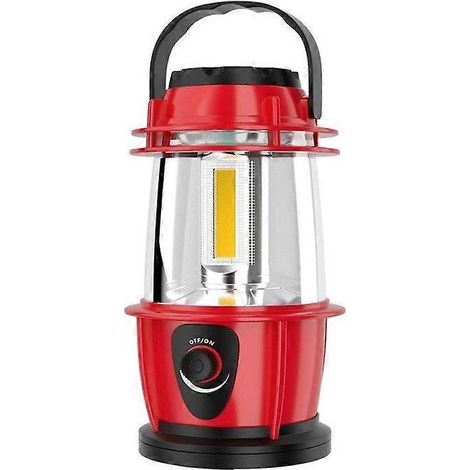 Lampes de camping portables avec variateur, lanterne de camping à piles COB 300 lumens, éclairage de secours, équipement d'éclairage extérieur pour le camping. (1/5)
