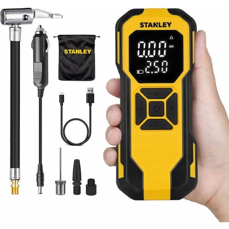 Stanley SXIF0101 Compressore d'aria senza fili 10 bar nero