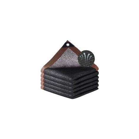 1 Schattiernetz, HDPE, UV-beständig 80–95 %, Metallösen, verstärkter Rand, für Garten, Gewächshaus, Balkon, Terrasse (1/5)