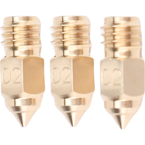 3 buses laiton Ender 5 Max – Imprimante 3D 0,2mm, kit buse bloc chauffant hotend, précis résistant usure (1/5)