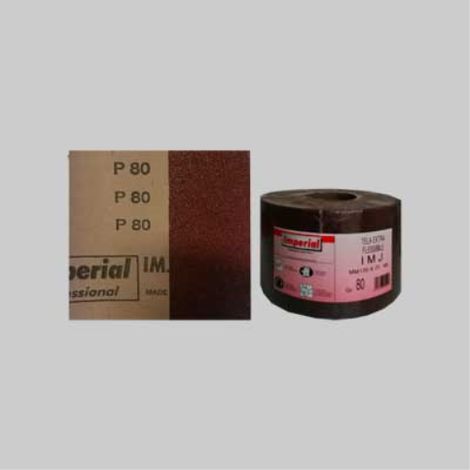 Tela abrasiva 'imj' grana 100 - rotolo mm 120x25 mt IMPERIAL ABRASIVI (1/2)