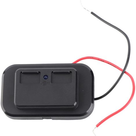 Adaptateur de charge de voiture double prise USB 3,1 A 12-24 V avec capuchon anti-poussière pour bus, camion, camping-car, bateau, moto (1/5)