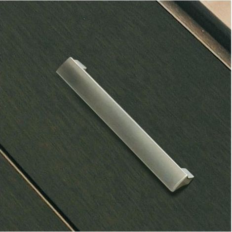 Poignée zamack - Décor : Aluminium - Entraxe : 160 mm - Longueur : 176 mm - FOSUN