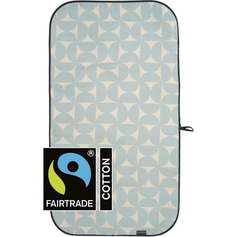 Brabantia Coperta da stiro con 6 strati, Tavola da stiro resistente al calore con base antiscivolo, Accessori lavanderia da portare in viaggio, Fresh Breeze, 65 x 1 x 120 cm (1/5)