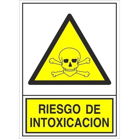 señal 309 plast.420x297 ''riesgo intox.'' riesgo de intoxicacion