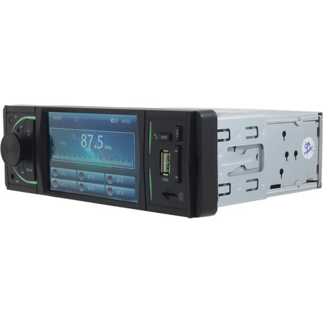 TRADE SHOP - Autoradio Con Display Lcd 3.6" Bluetooth Mp3 Mp5 Usb Sd Mp-400u - (1/5)