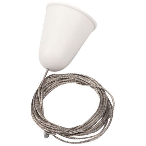 Cavo sospensione binario 1,5 m bianco regolabile Maxlight (1/2)