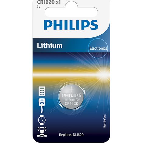 .Philips CR1620 Blister de 1.
