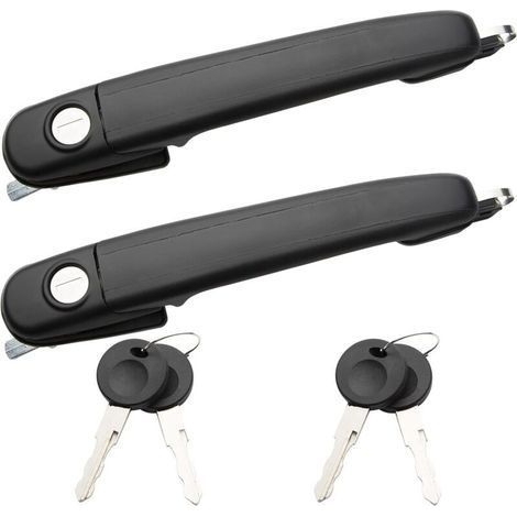 Poignée de porte avant gauche + droite pour Sharan Polo Caddy Alhambra Fo rd Galaxy 1H0837061 6N0837207C 6N0837207D 6N0837207 (1/5)