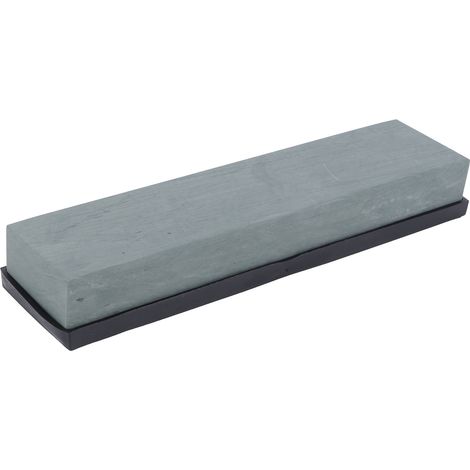 Pierre à aiguiser grain 5000, pierre à huile pour affûtage fin des couteaux de cuisine, avec base en silicone (1/5)