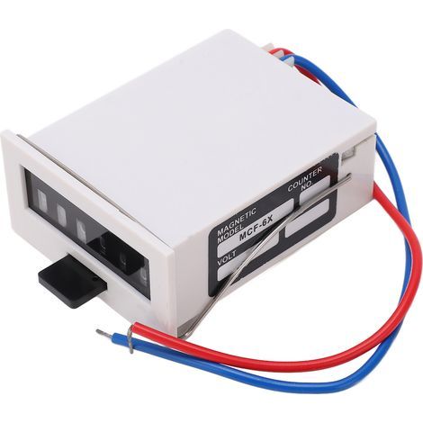 Compteur Électronique 6 Chiffres Haute Précision pour Machines Textiles Chimiques, Compteur d'Impulsions AC110V (1/5)