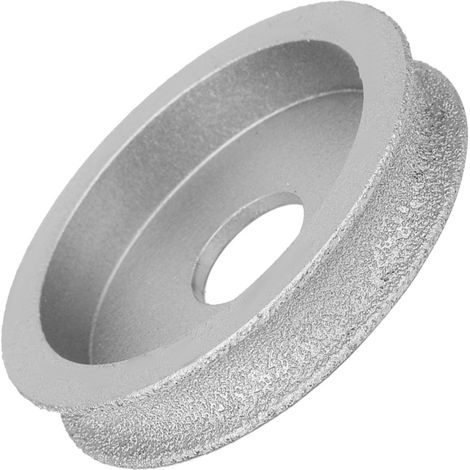 Disco abrasivo de diamante soldado de 7,3 cm, disco abrasivo cóncavo para piedra, cerámica y vidrio, 1,0 cm (1/5)