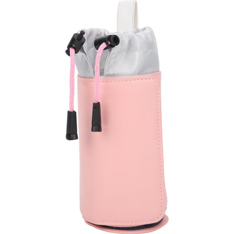 Sac chauffe-biberon portable de voyage rose (1/5)
