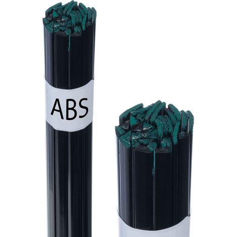 Saldatore per Plastica ABS Nero 50g – Granuli di Alta Qualità  Drut 42 cm, Misto Forme  Per Carrozzeria, Motori, Scooter, Quad