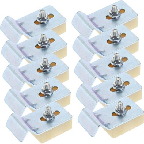 Kit De Clips Dévier 10 Pièces Supports Dévier Kit De Support Dévier Support Non Adhésif pour Éviers (1/5)