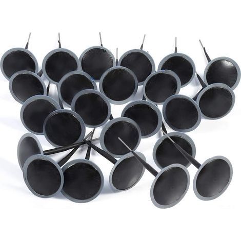 Lot de 24 bouchons en forme de champignon pour réparation de pneus en caoutchouc avec jeu de pneus intégré pour voiture/moto/vélo/camion, réparation de 6 mm (1/5)