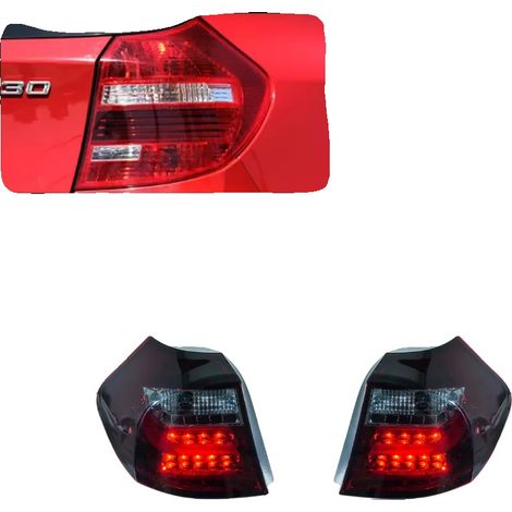 Set di luci posteriori, tecnologia LED, compatibile con auto compatte di lusso, 07-11 Alogene A (1/2)