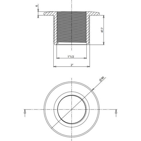 Weltico – Prise balai pour piscine béton, coque et liner – Fixation par vis ou collage – ABS haute qualité – Finition élégante – Compatible avec 4 coloris