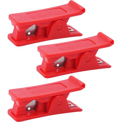Tijeras Para Tubos De Poliuretano - Corte En Un Solo Movimiento Hasta 50 Mm - Con Mecanismo De Trinquete Y Regla Integrada - 1 Unidad (1/5)