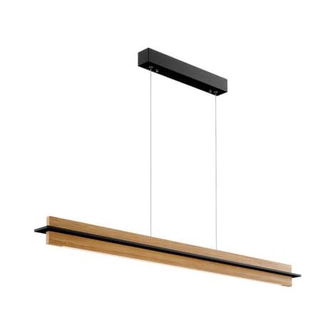 [GEBRAUCHT] B-Ware Rothfels Lexa Led Pendelleuchte Deckenlampe Deko Hängeleuchte Led Eiche Schw116