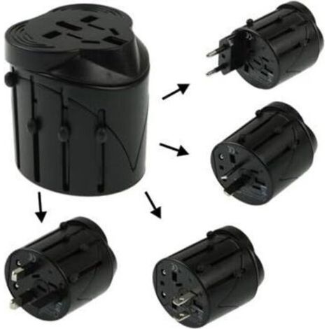 Steckdosenadapter mit 2 USB-Anschlüssen und einem Type-C-Anschluss (1/5)