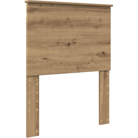 Tête de lit Chêne artisanal 75 cm Bois d'ingénierie (1/5)