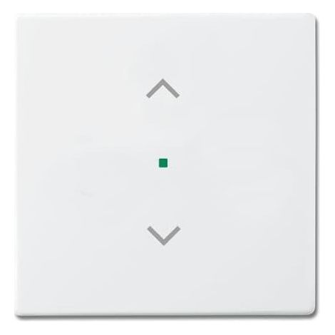 Enjoliveur 1 Touche 1 Led 1 Picto Store Futur Linear Blanc Studio 2CKA006220A0145 ABB BJE518185