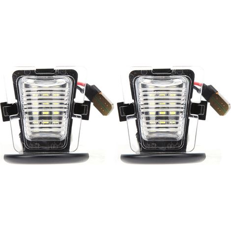 LED license plate lights for Jeep Wrangler JK 2007-2018 DC12V (1/4)